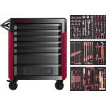 Kraftwerk Tools 102.550.502 PRO LINE Carro de taller PT800 7 Cajones 143 pzas.