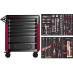 Kraftwerk Tools 102.417.001 PRO LINE Carro de taller PT800 7 Cajones 103 pzas.