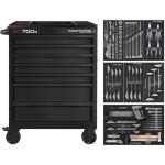 Kraftwerk Tools 102.107.BLK2 BT LINE Carro de taller BT700s, 7 cajones, 113 pzs.