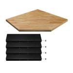 Kraftwerk Tools 3964-EX-999 Juego de ampliación de encimera MOBILIO para 1 rinconera