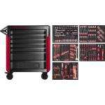 Kraftwerk Tools 102.417.010 PRO LINE Carro de taller PT800 7 Cajones 283 pzas.