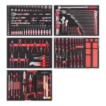 Kraftwerk Tools 105.658.000 PRO LINE EVA Assortiment d'outils, 242 pcs.