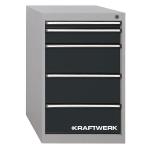 Kraftwerk Tools 137.001.013 Cajonera 800x535x600 mm, 5 cajones