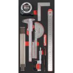 Kraftwerk Tools 105.401.046 PRO LINE EVA insert d'outils de mesure, 20x40 cm, 9 pcs.
