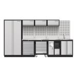 Kraftwerk Tools 3964DIX-SANA Mueble modular 4 elementos MOBILIO & Fregadero de Kraftwerk Tools