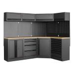 Kraftwerk Tools 3964N-BLK MOBILIO BLK Mueble modular 4 elementos, Haya