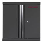 Kraftwerk Tools 3964-27-BLK Armario de pared de dos puertas BLK