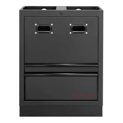 Kraftwerk Tools 3964-28-BLK MOBILIO Unterschrank für Kabelaufroller BLK