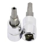 Kraftwerk Tools 115308 Douille-embout 1/4" Rési-TX 5 pans TS 8