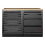 Kraftwerk Tools 3964K-BLK-008 MOBILIO BLK Mueble modular 2 elementos, Haya
