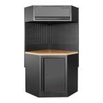 Kraftwerk Tools 3964K-BLK-011 MOBILIO BLK Mueble esquinero modular 1 elementos, Haya