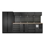 Kraftwerk Tools 3964H-BLK  MOBILIO BLK Mueble modular 5 elementos, Haya