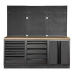 Kraftwerk Tools 3964K-BLK-006 MOBILIO BLK Mueble modular 3 elementos, Haya