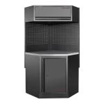 Kraftwerk Tools 3964K-BLK-011-IX MOBILIO BLK Mueble esquinero modular 1 elementos, Inox