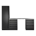 Kraftwerk Tools 3964K-BLK-014-IX MOBILIO BLK Mueble modular 3 elementos, Acero inoxidable