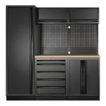 Kraftwerk Tools 3964A-BLK-EX MOBILIO-EX BLK Mueble modular 3 elementos, Haya