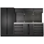 Kraftwerk Tools 3964G-BLK-IX MOBILIO BLK Mueble modular 4 elementos, Acero inoxidable