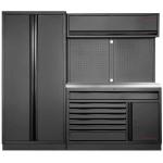 Kraftwerk Tools 3964K-BLK-022-IX MOBILIO BLK Mueble modular ancho 2 elementos, Inoxidable