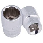 Kraftwerk Tools 302.202.202 Douille, 12 pt., 38 mm, 1/2", 10mm