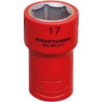 Kraftwerk Tools 302.300.017 Douille électricien 3/8" 17 mm VDE