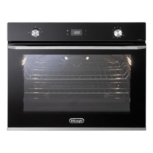 De'Longhi NSM75NPPP Oven Built-in | Class A | nero 75cm, el. Multifunzione (11), progr. Elettronico, pizza 300, lievitazione 40, easy steam ed idroclean, booster, porta con chiusura ammortizzata, luce automatica. Accessori: 1 leccarda, 1 griglia piana, 1 