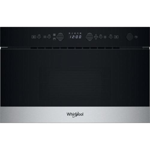 Whirlpool WMN574BX Mikrowellenofen Mikrowelle mit Grill | Einbauversion, Mikrowelle mit Grill, 22 L