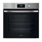 Indesit IO 258HS X Backofen einbau Hydrolyse, Medien, Elektroofen | Energieklasse A+