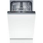 BOSCH SPV2HKX42E Lavavajillas | Totalmente ocultable  | Clase energética E | Totalmente ocultable, Compacta (45 cm), Negro