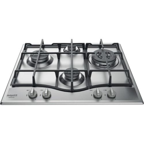 Hotpoint-Ariston PCN 641 T/IX/HAR Plaque de cuisson à gaz Encastrable