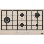 Franke FHSM 905 4G DCL OA - 106.0672.411 Gaskochfeld einbau Beige, Einbauversion, 90 cm
