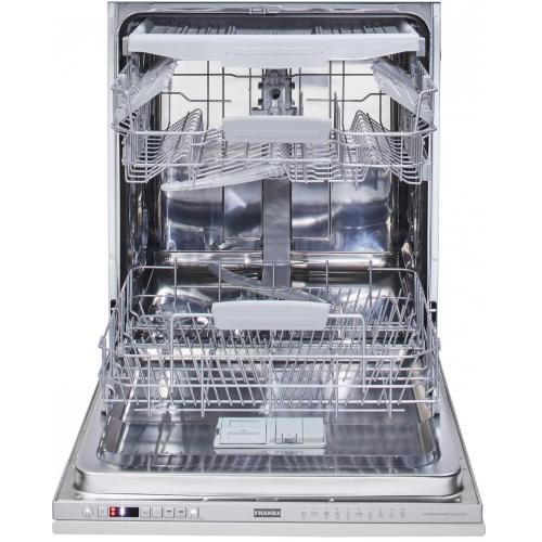 Franke FDW 614 D9P DOS LP D - 117.0718.757 Lavavajillas | Totalmente ocultable  | Clase energética D | Totalmente ocultable, Dimensión máxima (60 cm), acero inoxidable
