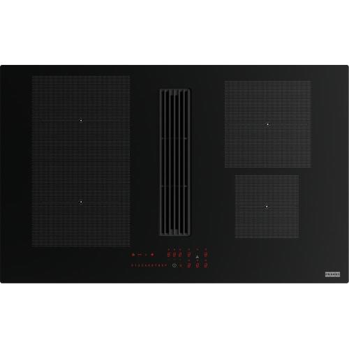 Franke FMA 8381 HI - 340.0705.228 Table de cuisson à induction avec hotte aspirante intégrée Encastré | Classe énergétique A+ | Noir, À encastrer, 83 cm