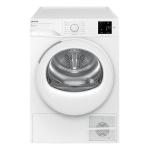 Smeg DRC08EE Sèche-linge Pose libre | Classe énergétique E | 8 kg, pompe à chaleur, Slim, profondeur 54, 6 cm