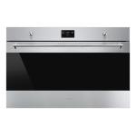 Smeg SF9302TX Four encastré Multifonction, écran LCD, Acier inoxydable anti-traces de doigts | Classe énergétique A+