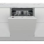Whirlpool WIC 3C33 F Geschirrspüler | Vollständig versenkbar | Energieklasse D | Vollständig versenkbar, Maximale Größe (60 cm), Weiß