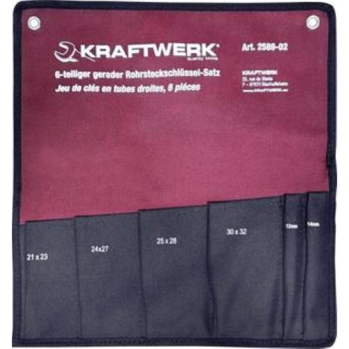 Kraftwerk Tools 2589-99 Bolsa para 6-p. zócalo tubular wr. Establecer