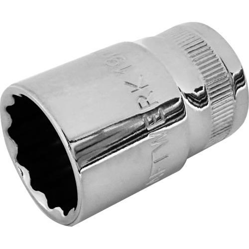 Kraftwerk Tools 302.202.211 Steckschlüssel, 12 pt., 38 mm, 1/2", 19mm