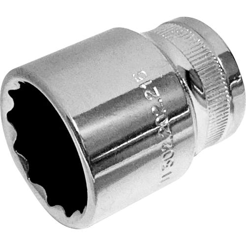 Kraftwerk Tools 302.202.215 Steckschlüssel, 12 pt., 38 mm, 1/2", 23mm