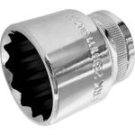 Kraftwerk Tools 302.202.220 Douille, 12 pt., 40 mm, 1/2", 28mm