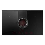 elica NIKOLATESLA ONE  BL/A/83 - PRF0196322 Induction hob with integrated extractor hood built-in 4 cooking zones, flow rate 620 m³/h, High-Performance Intake System | Energy Class A++
