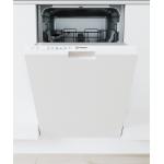 Indesit IN2IKE107 Lave-vaisselle | Entièrement intégré | Classe énergétique E | 10 couverts, Push&Go, 46 dba