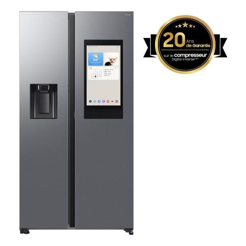 Samsung RS90F66BET/EF Frigorífico-congelador Instalación libre | Clase energética E | Instalación gratuita, Puerta americana, acero inoxidable