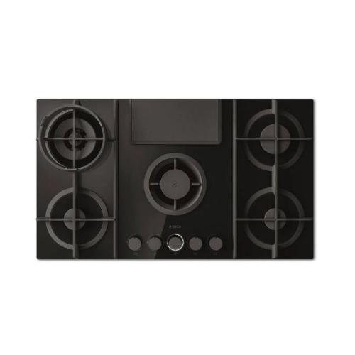 elica NIKOLATESLA FLAME EVO BL/A/88 - PRF0196341 Gas hob with integrated extractor hood