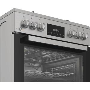 Hotpoint-Ariston HS68G8PHX/E/1 Cooker Freestanding | Class A | Electric oven, 4 gas burners, stainless steel finish