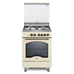 De'Longhi PEMB664CLSG Cooker Freestanding cooker | Class A | Kitchen, cream, Knob