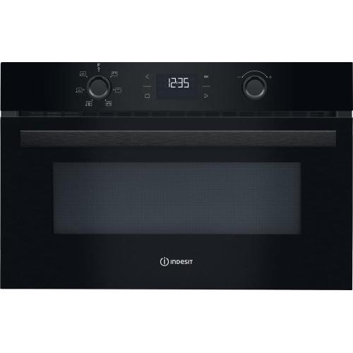 Indesit IDK52RB Mikrowellenofen einbau Einbauversion, Mikrowelle mit Grill, 31 L