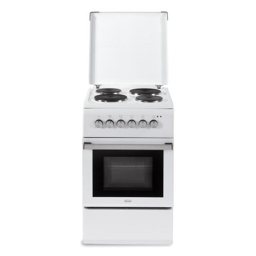 De'Longhi DL554EWP2 Cocina Cocina independiente | Clase energética A | Cocina, Blanco, Pomo