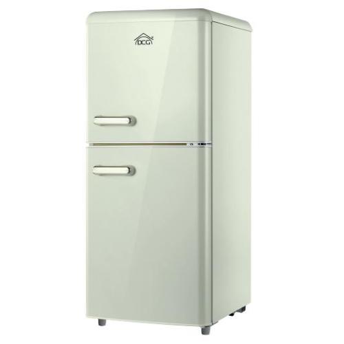DCG Eltronic MF110CCDP Réfrigérateur-congélateur Pose libre 110 L, crème