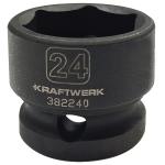 Kraftwerk Tools 382240 Douille impact courte 1/2" 24 mm