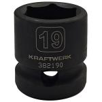 Kraftwerk Tools 382190 Douille impact courte 1/2" 19 mm